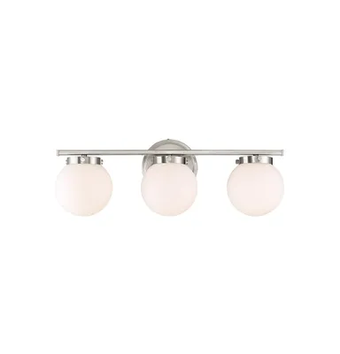 Trade Winds Lighting Antoinette 3-Light 24" Bathroom Vanity Light