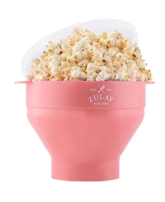 Bpa Free Collapsible Silicone Popcorn Maker with Lid