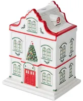 Spode Christmas Village Led Lighted Figural Hotel