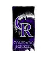 Wincraft Colorado Rockies 60'' x 30'' Tie-Dye Spectra Beach Towel