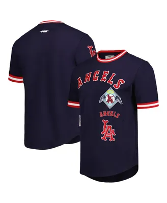 Men's Pro Standard Navy Los Angeles Angels Cooperstown Collection Retro Classic T-shirt