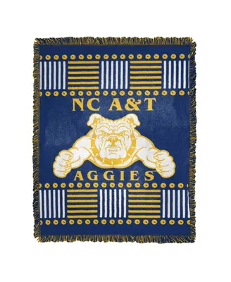 The Northwest Company North Carolina A&T Aggies Homage Jacquard Throw Blanket