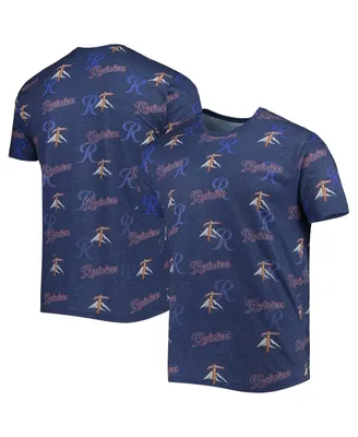 Men's Navy Tacoma Rainiers Allover Print Crafted T-shirt
