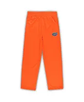 Little Boys and Girls Royal, Orange Florida Gators Red Zone Jersey Pants Set