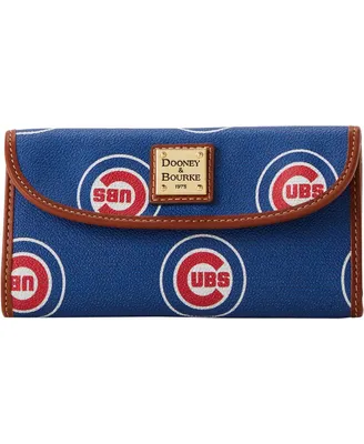 Women's Dooney & Bourke Chicago Cubs Sporty Monogram Continental Clutch
