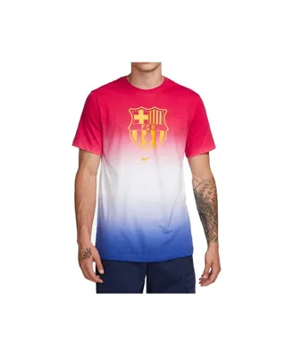 Men's Nike White Barcelona Crest T-shirt