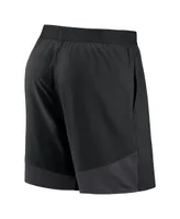 Men's Nike Black New York Jets Stretch Performance Shorts