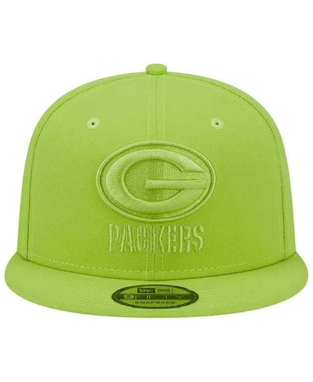 Men's New Era Gold Green Bay Packers Color Pack 9FIFTY Snapback Hat