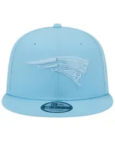 Men's New Era Light Blue New England Patriots Color Pack Brights 9FIFTY Snapback Hat