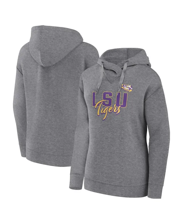 Lids Atlanta Braves Fanatics Branded Women's Script Favorite Lightweight  Fitted Pullover Hoodie - Heather Gray