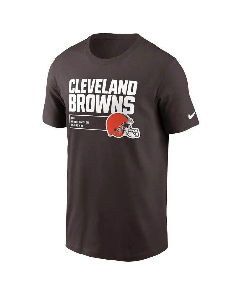 Men's Nike Brown Cleveland Browns Division Essential T-shirt