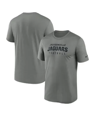 Men's Nike Heather Gray Jacksonville Jaguars Sideline Legend Performance T-shirt