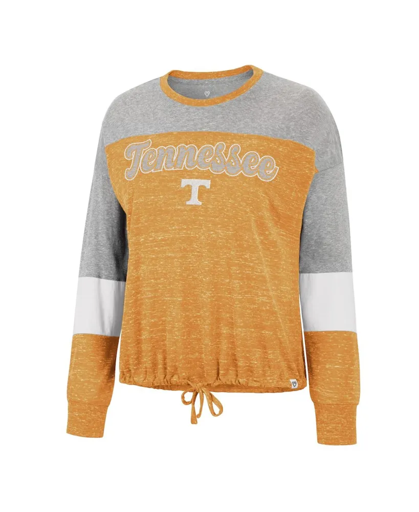 Women's Colosseum Tennessee Orange Tennessee Volunteers Joanna Tie Front Long Sleeve T-shirt