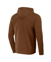 Men's Darius Rucker Collection by Fanatics Brown San Diego Padres Waffle-Knit Pullover Hoodie