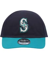 Infant Boys and Girls New Era Navy Seattle Mariners Team Color My First 9TWENTY Flex Hat