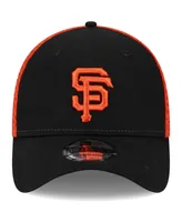 Men's New Era Black San Francisco Giants Team Neo 39THIRTY Flex Hat