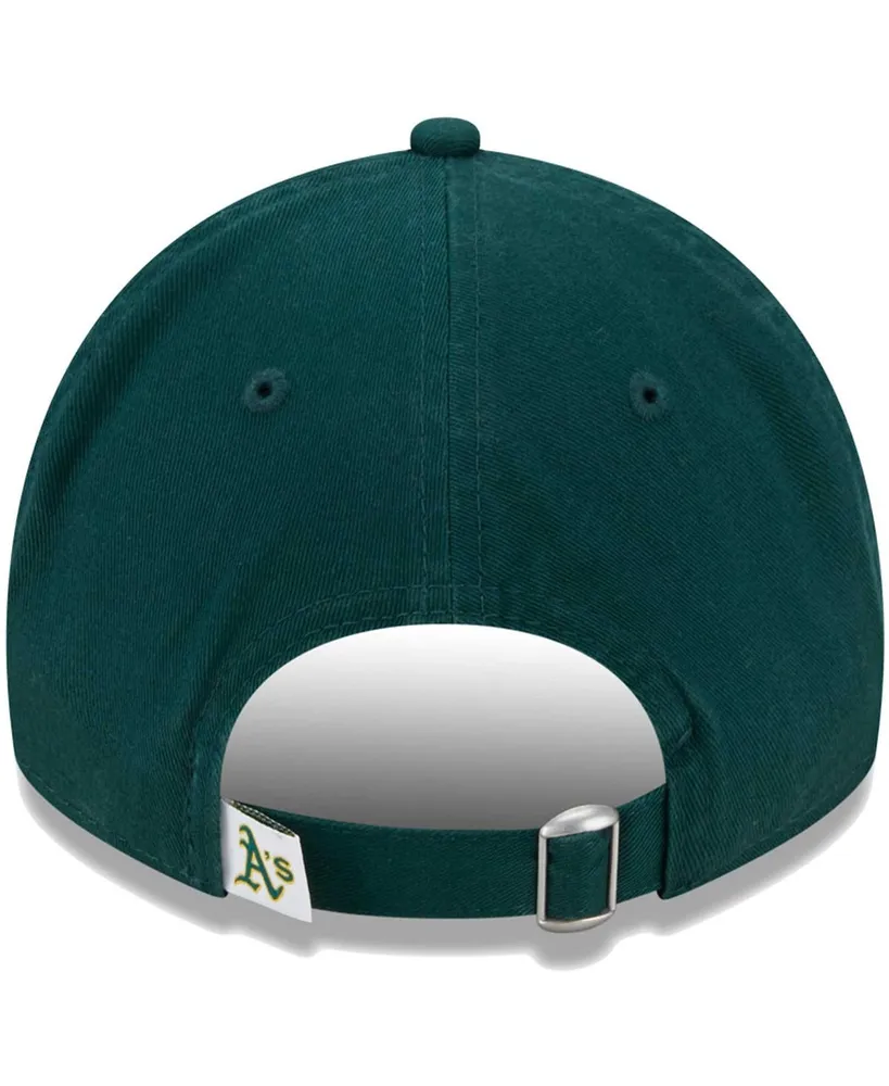 Little Boys and Girls New Era Green Oakland Athletics Team 9TWENTY Adjustable Hat