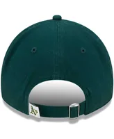 Little Boys and Girls New Era Green Oakland Athletics Team 9TWENTY Adjustable Hat