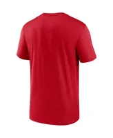 Men's Nike Red St. Louis Cardinals 2023 Mlb World Tour: London Series Legend Performance T-shirt