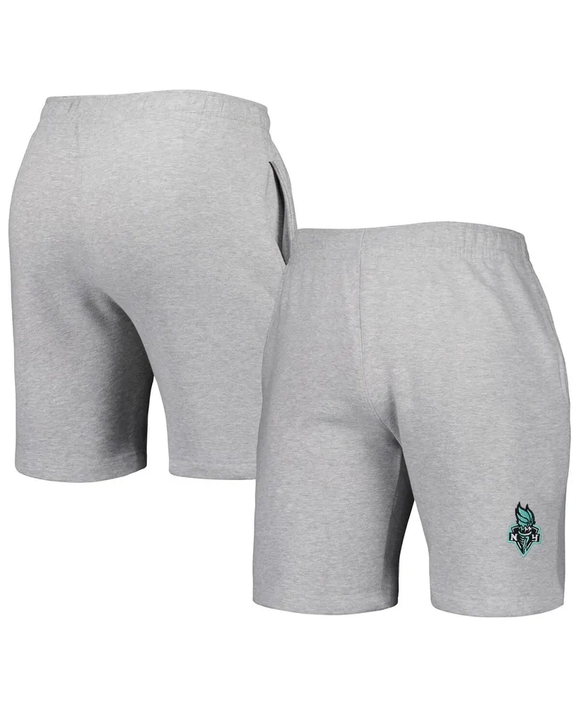 Men's and Women's Heathered Gray New York Liberty Core Solid Shorts