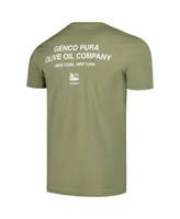 Men's Contenders Clothing Olive The Godfather Genco Pura Oil T-shirt