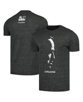 Men's Contenders Clothing Charcoal The Godfather Boss T-shirt