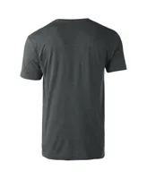 Men's Stewart-Haas Racing Team Collection Heathered Charcoal Aric Almirola Vintage-Like Rookie T-shirt