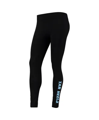 Women's ZooZatz Black North Carolina Tar Heels 2.0 Leggings