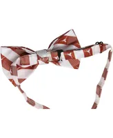 Men's Texas Longhorns Check Bow Tie