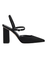 Marc Fisher Women's Doster Block Heel Pointy Toe Dress Pumps