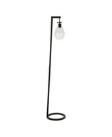 Hudson & Canal Weston 66" Glass Shade Tall Floor Lamp