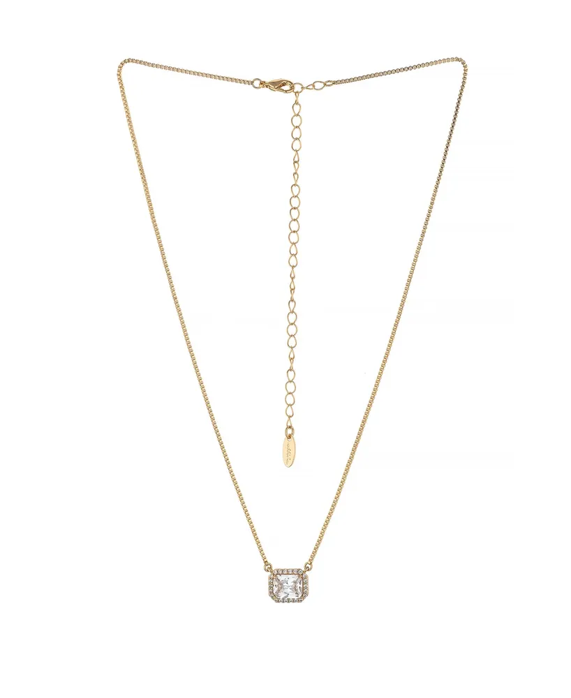 Ettika New Day Pendant 18K Gold Plated Necklace