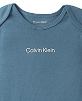 Calvin Klein Baby Boys or Girls Organic Cotton Layette, 4 Piece Set