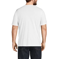 Lands' End Men's Big & Tall Short Sleeve Supima Tee