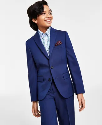 B by Brooks Brothers Big Boys Classic-Fit Stretch Suit Jacket