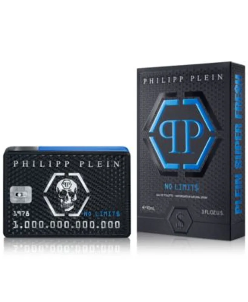 Philipp Plein Mens No Limit Plein Super Freh Eau De Toilette Fragrance Collection