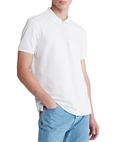 Calvin Klein Men's Athletic Tech Zip Polo Shirt