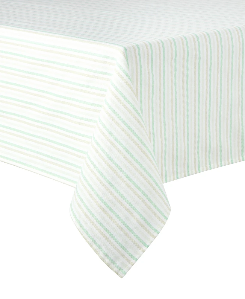 Martha Stewart Daisy Stripe Tablecloth, 60" x 120"