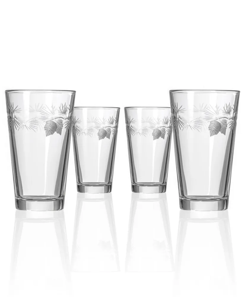 Rolf Glass Icy Pine Pint Glass 16Oz