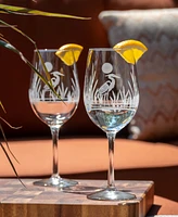 Rolf Glass Heron White Wine Glass 12oz