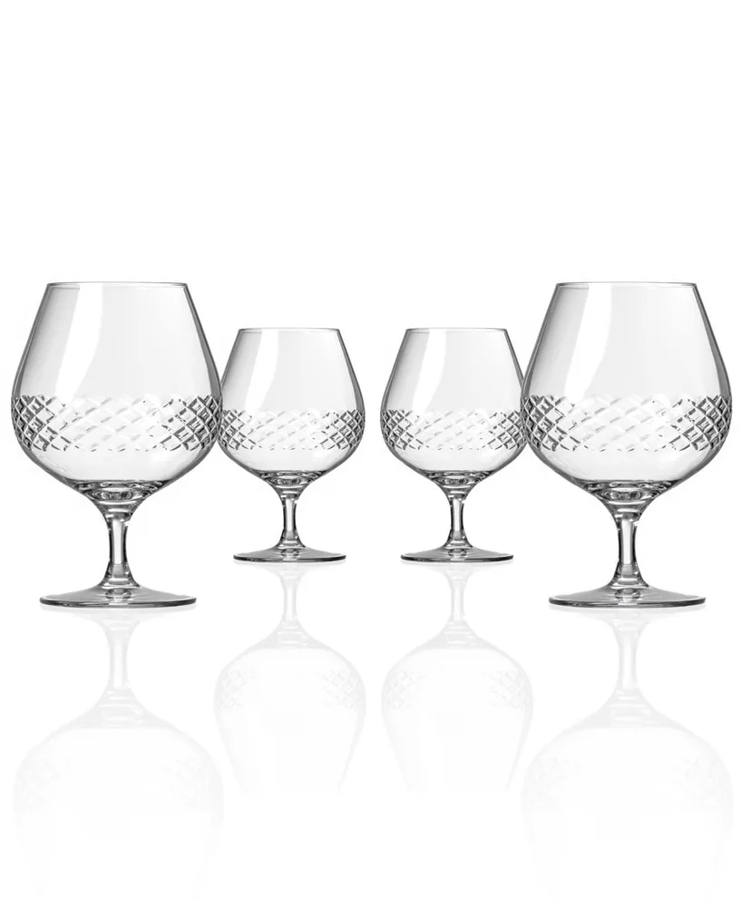 Godinger Dublin Diamond-Cut Crystal 8-Piece Wine Set