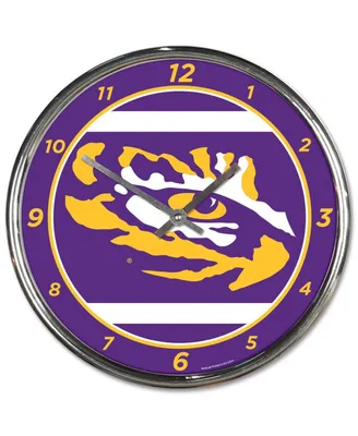 Wincraft Lsu Tigers Chrome Wall Clock