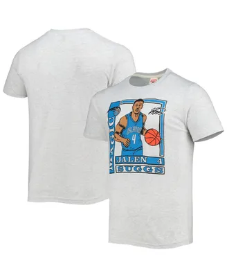 Men's Homage Jalen Suggs Heathered Gray Orlando Magic Rookie Player Pack Tri-Blend T-shirt