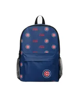 Youth Boys and Girls Foco Chicago Cubs Repeat Logo Backpack