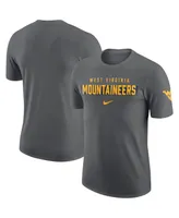 Men's Nike Gray West Virginia Mountaineers Campus Gametime T-shirt