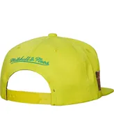 Men's Mitchell & Ness Gold Seattle SuperSonics Hardwood Classics Soul Pastel Snapback Hat