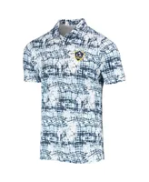 Men's Antigua Navy La Galaxy Vivid Polo Shirt