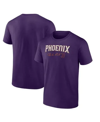 Men's Fanatics Chris Paul Purple Phoenix Suns Name and Number T-shirt