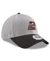 Men's New Era Gray, Black Austin Cindric 9FORTY Snapback Adjustable Hat