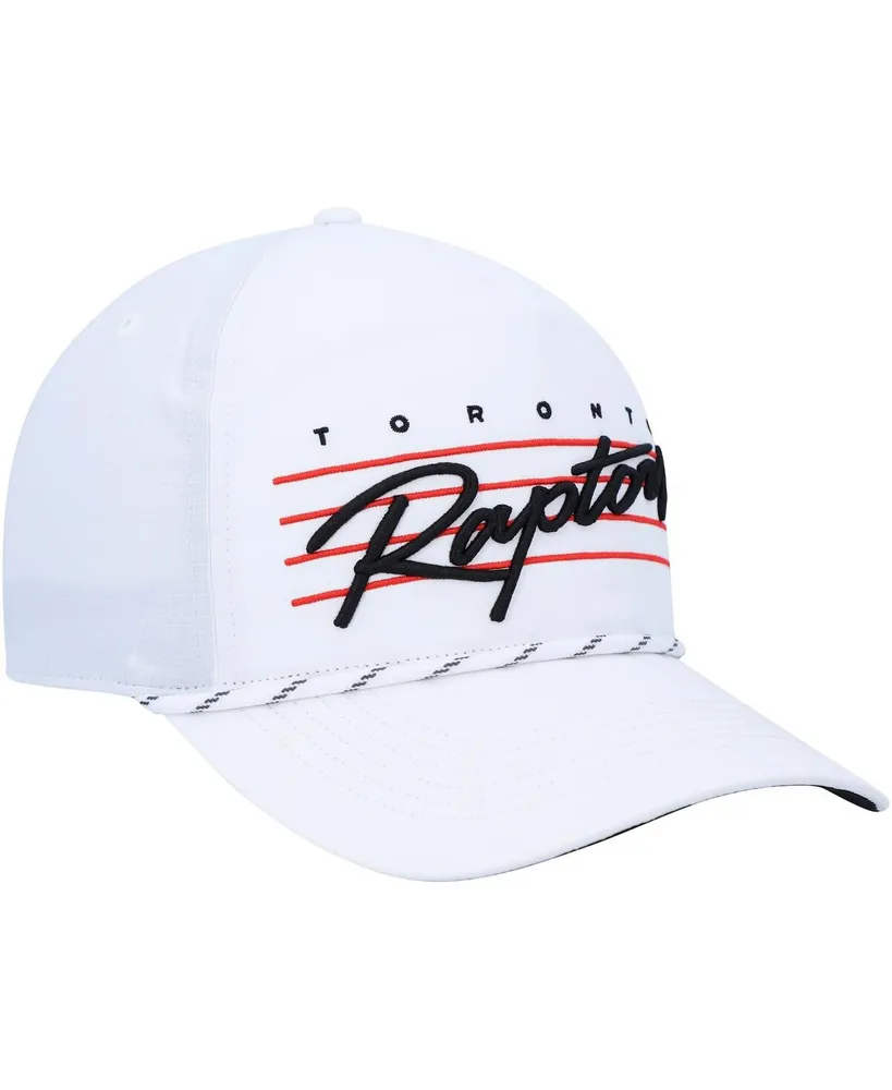 Men's '47 Brand White Toronto Raptors Downburst Hitch Snapback Hat